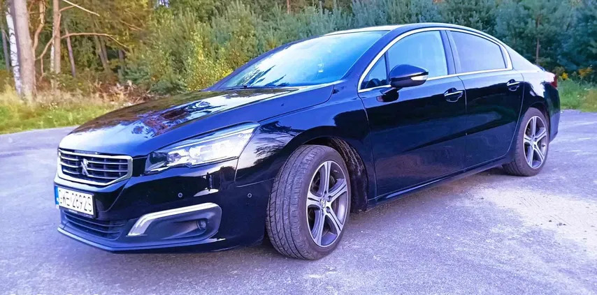 samochody osobowe Peugeot 508 cena 49999 przebieg: 213530, rok produkcji 2015 z Olesno